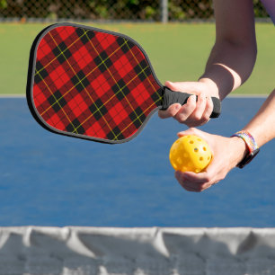 Wallace Red Tartan Pickleball Paddle