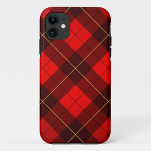 Wallace tartan background Case-Mate iPhone case