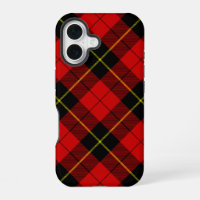 Wallace tartan red black plaid