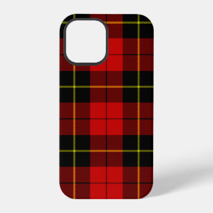 Wallace tartan red black plaid iPhone 12 pro case