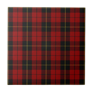 Wallace Tartan Scottish Clan Plaid Tile