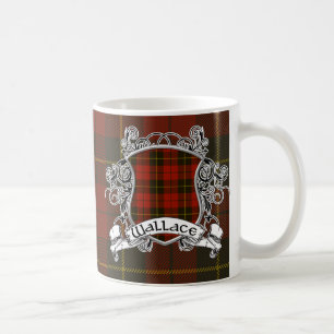 Wallace Tartan Shield Coffee Mug