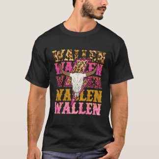 Wallen Western Wallen Bullhead Cow Wallen T-Shirt