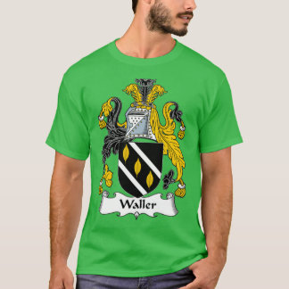Waller Coat of Arms Family Crest T-Shirt