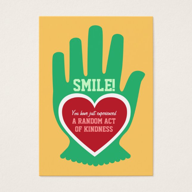 Wallet Card: Random Act of Kindness (RAK) Gift (Front)
