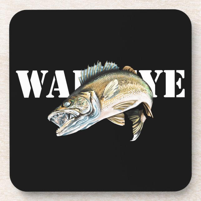 Walleye Coaster (Front)