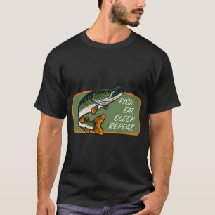 Walleye Fish Fishing Fanatic Life Is Better Walley T-Shirt