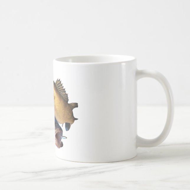 Walleye fishing coffee mug (Right)