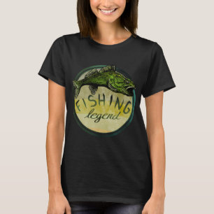 Walleye Fishing Legend T-Shirt