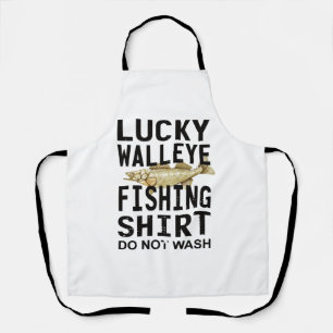 Walleye Fishing Lover Angler Walleye Fisherman Apron