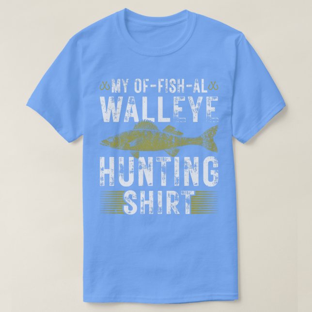 Walleye Fishing Lure Lake Erie Walleye T-Shirt (Design Front)
