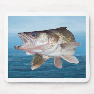 Walleye Fishing Mouse Pad