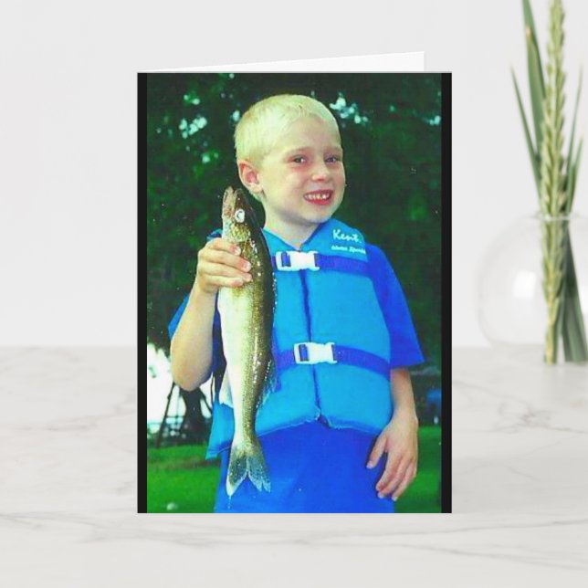 Walleye Hope You Have A Happy Father's Day! Card (Front)