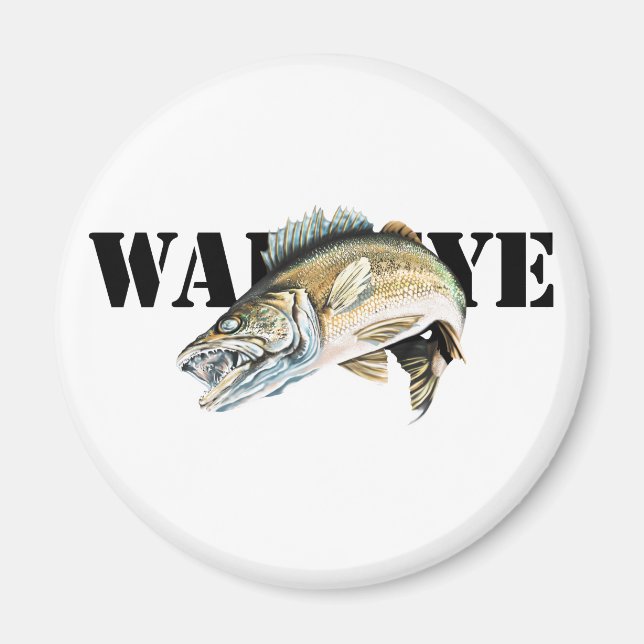 Walleye Magnet (Front)