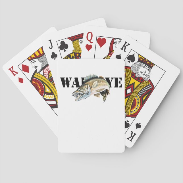 Walleye Playing Cards (Back)