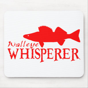 WALLEYE WHISPERER MOUSE PAD