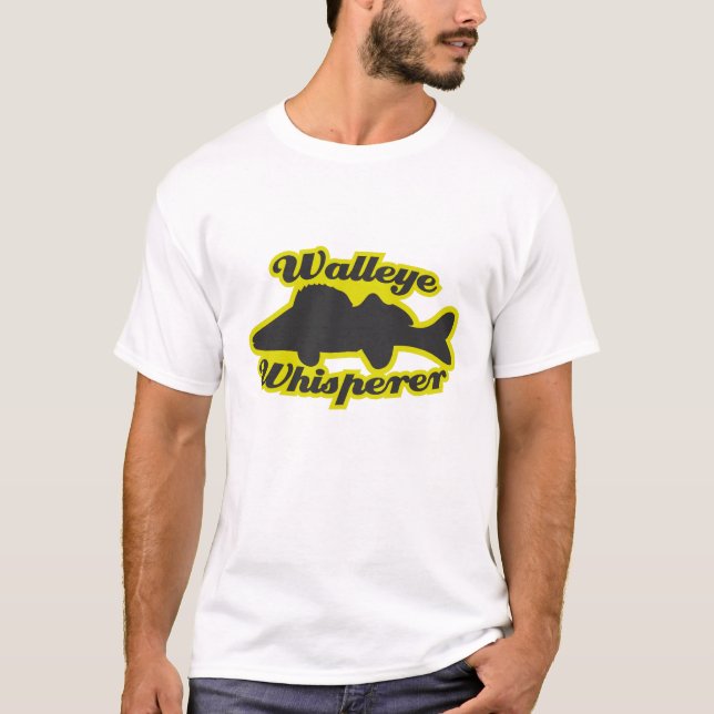 Walleye Whisperer T-Shirt (Front)