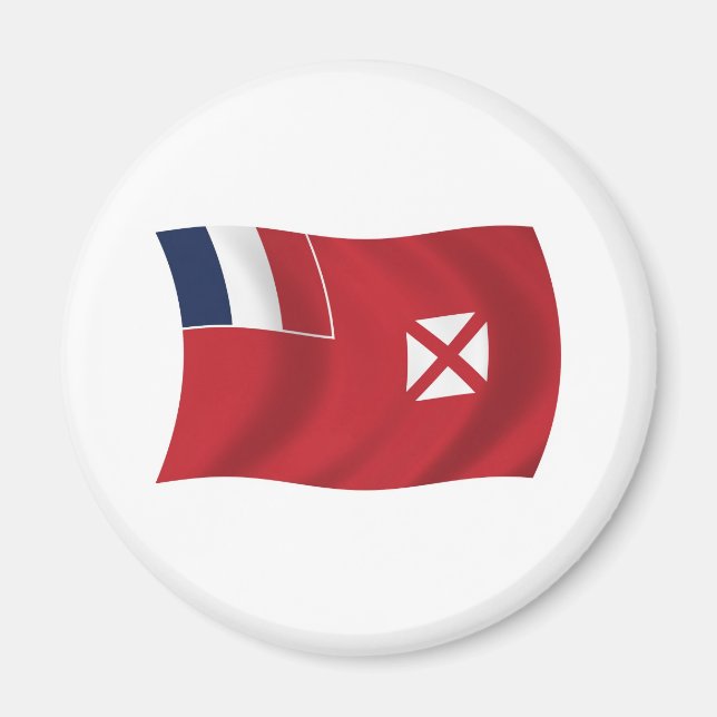 Wallis And Futuna Flag Magnet (Front)