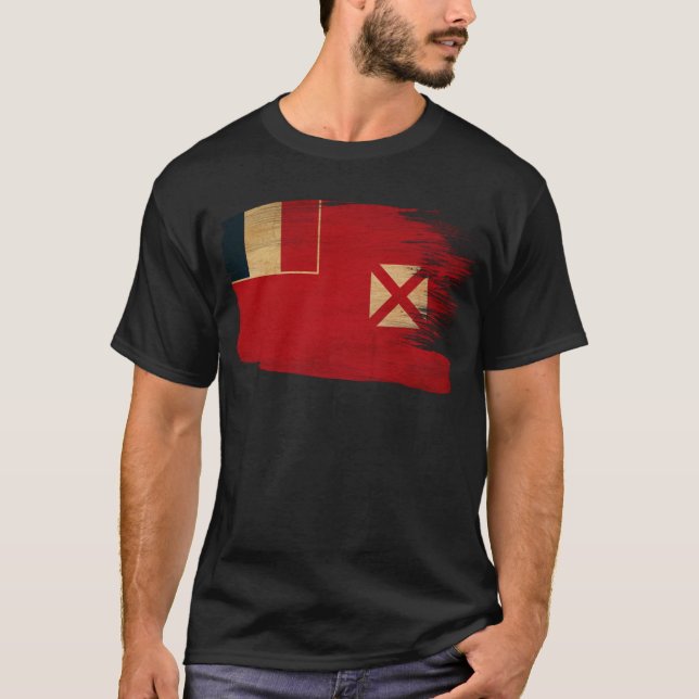 Wallis and Futuna Flag T-Shirt (Front)