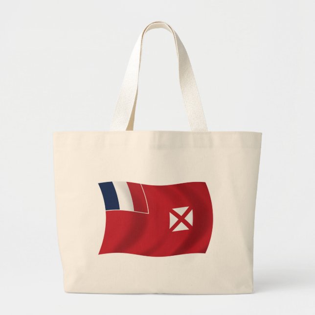 Wallis And Futuna Flag Tote Bag (Front)