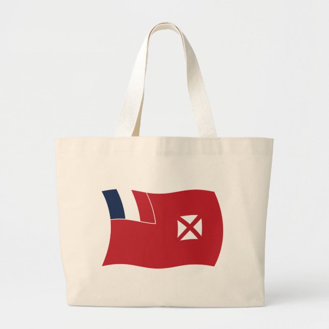 Wallis And Futuna Flag Tote Bag (Front)