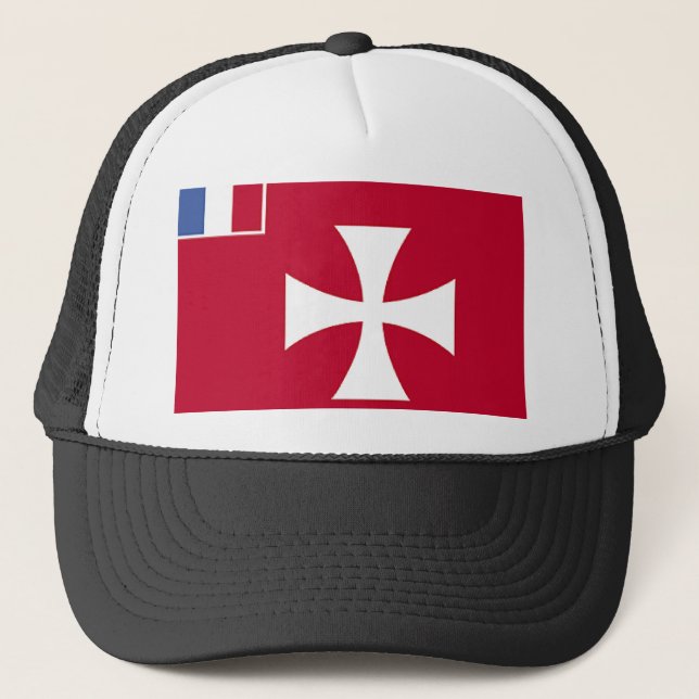 Wallis And Futuna Islands Trucker Hat (Front)