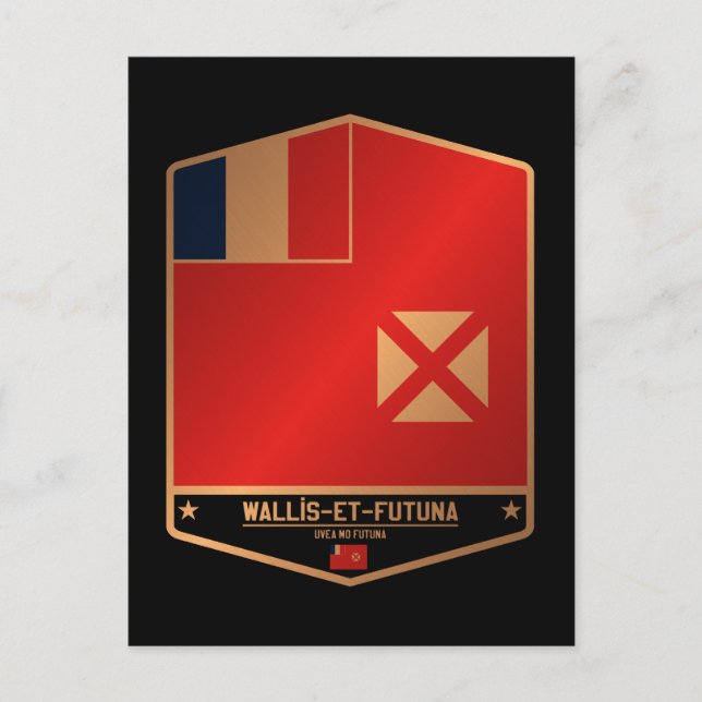 Wallis and Futuna Postcard (Front)