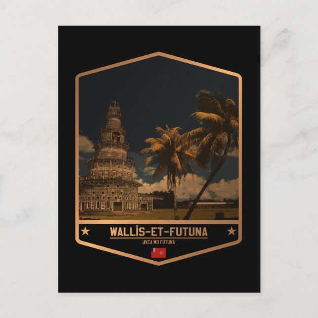 Wallis and Futuna Postcard (Front)