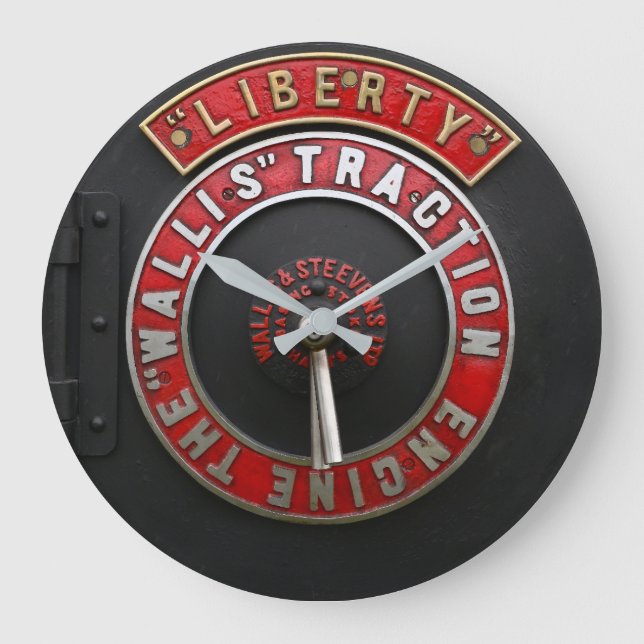 Wallis Traction Engine Large Clock (Front)