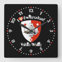 Wallis Valais Schweiz Switzerland Uhr
