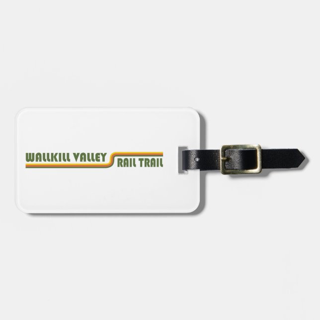Wallkill Valley Rail Trail Luggage Tag (Front Horizontal)