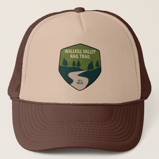Wallkill Valley Rail Trail Trucker Hat (Front)