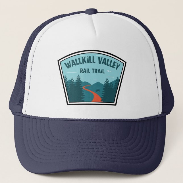 Wallkill Valley Rail Trail Trucker Hat (Front)