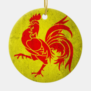 Wallonia Ceramic Tree Decoration