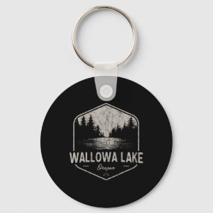 Wallowa Lake Oregon Outdoors Vintage  Key Ring