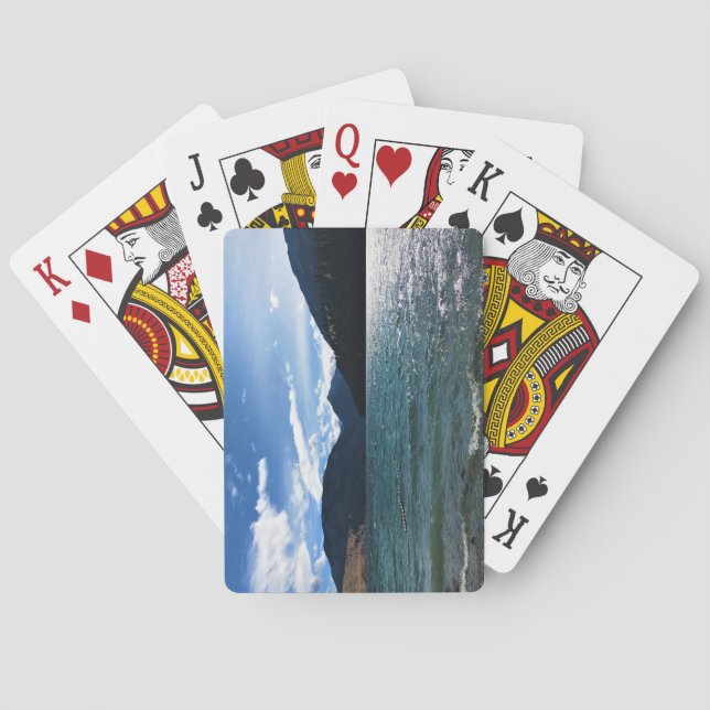 Wallowa Lake, Oregon Playing Cards (Back)