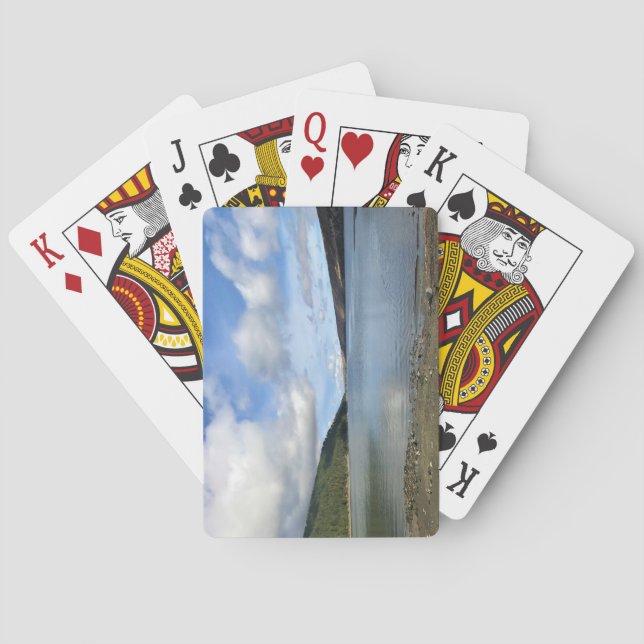 Wallowa Lake, Oregon Playing Cards (Back)