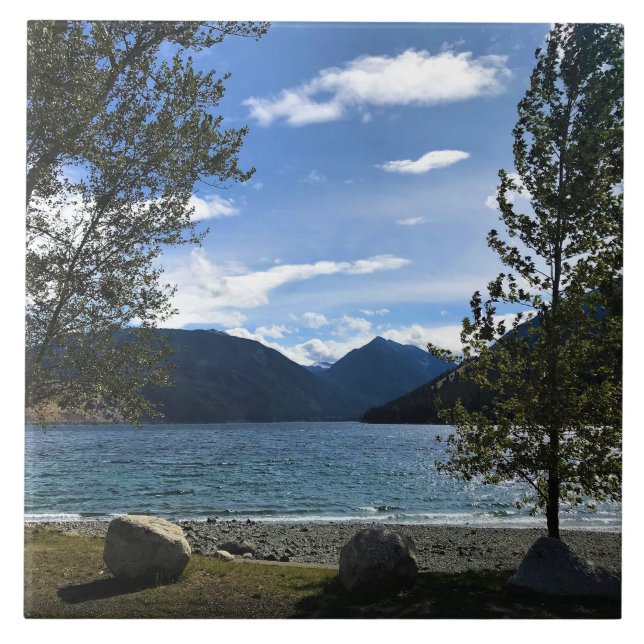Wallowa Lake, Oregon Tile (Front)