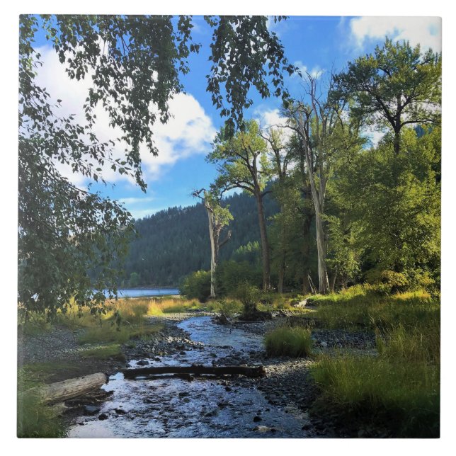 Wallowa Lake State Park, OR Tile (Front)