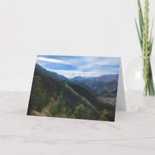 Wallowa Mountains, OR Card