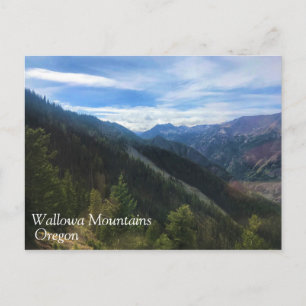 Wallowa Mountains, OR Postcard
