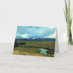 Wallowa River, OR Card