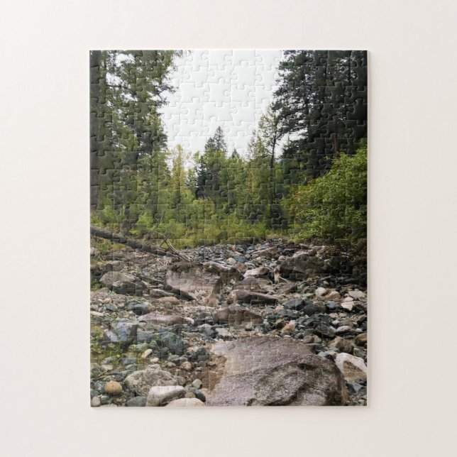 Wallowa River, OR Jigsaw Puzzle (Vertical)