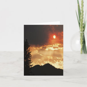 Wallows Fire Sky...... Card