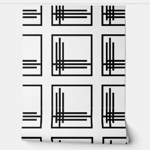 Wallpaper - Art Deco Black / White
