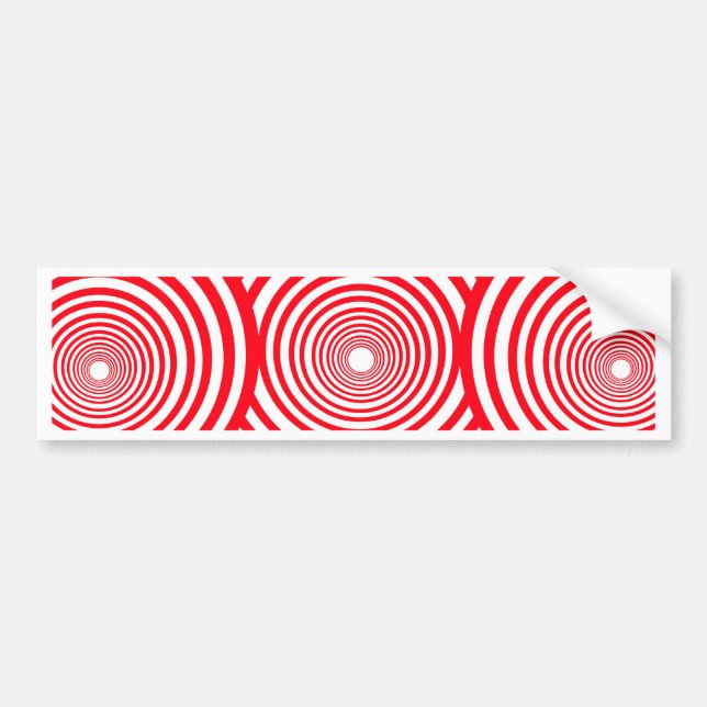 wallpaper background bumper sticker (Front)