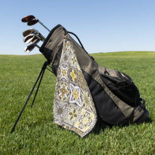 Wallpaper Backsplashes/Talavera inspired tiles/ Golf Towel