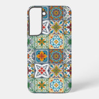 Wallpaper Backsplashes/Talavera inspired tiles