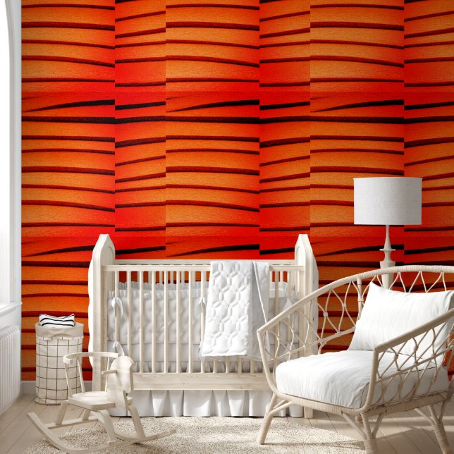 Wallpaper Burnt Rustic Orange (Kids)
