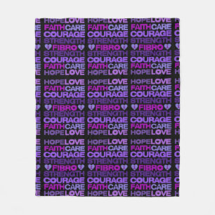 Wallpaper...Fibro Fleece Blanket